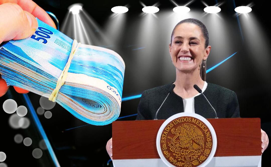 ¿Cuáles son los apoyos de Claudia Sheinbaum? (Foto: DeDinero)