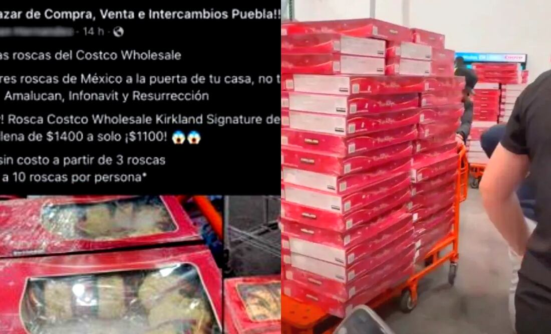Video viral: El caso de la Rosca de Reyes en Costco. (Foto: Redes sociales)
