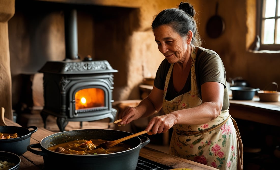 Estufas de Leña para el Bienestar 2025 (Foto: IA)