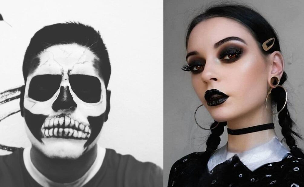 Ideas de maquillaje  para Halloween. (Foto: Redes Sociales)