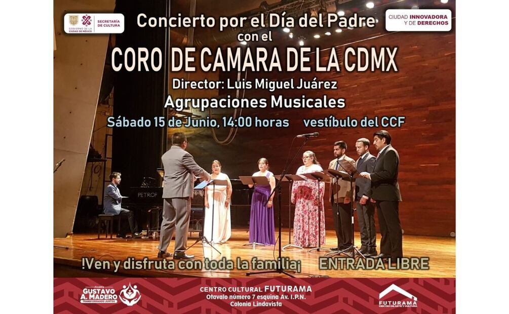 Concierto de cámara por el Día del padre. (Foto: Captura de pantalla)
