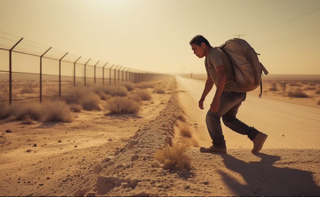 El gobierno de Estados Unidos lanza advertencia para las personas que contratan los servicos de los coyotes. (Foto: Creada con IA)