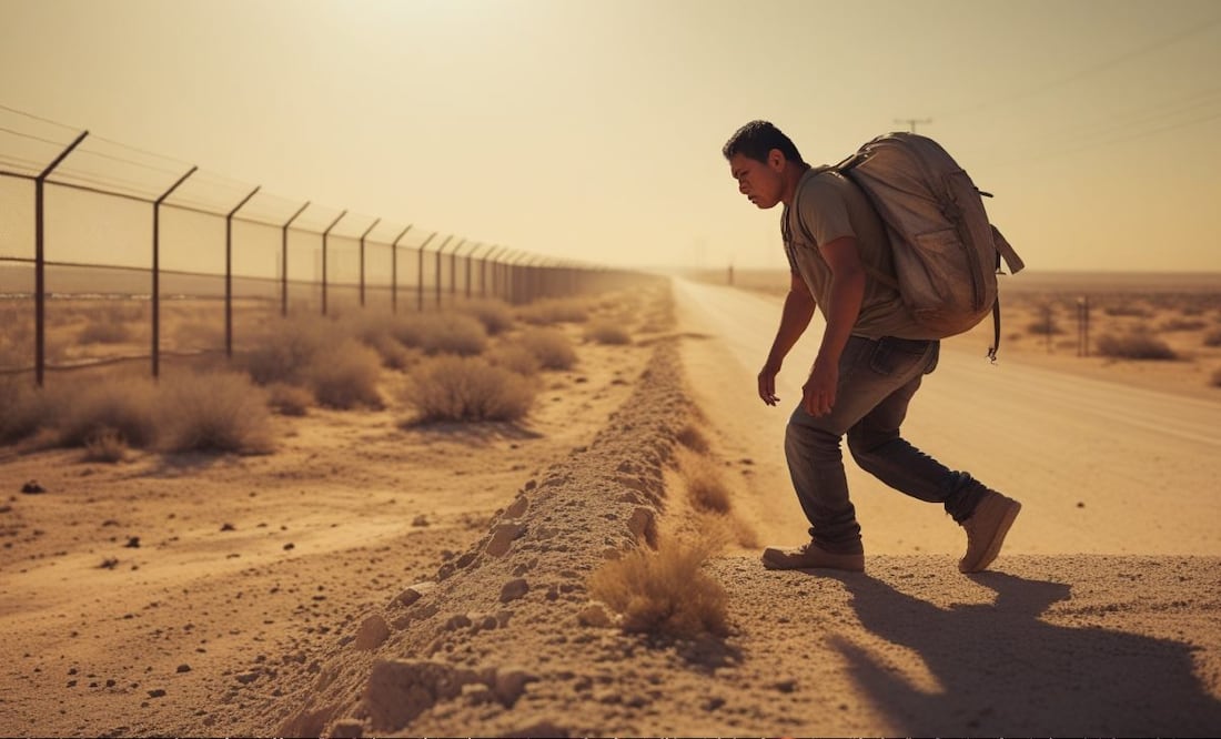 El gobierno de Estados Unidos lanza advertencia para las personas que contratan los servicos de los coyotes. (Foto: Creada con IA)