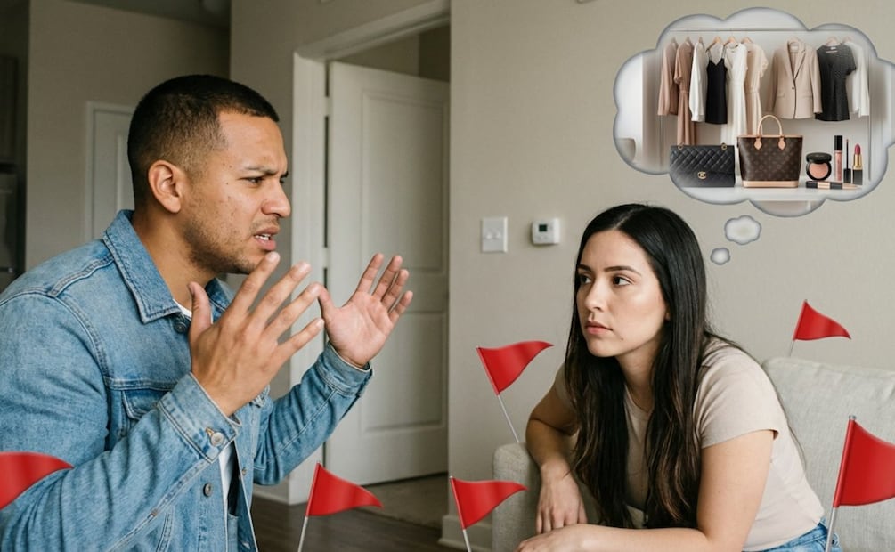 Del odio al amor solo hay un peso: Estas son las red flags financieras que pueden poner en riesgo tu dinero. (Foto: Creada con IA)