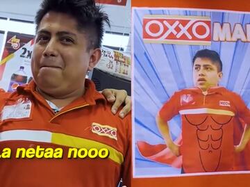 Hacen viral a cajero 'Oxxo Man' y en TikTok le ruegan que abra la segunda caja