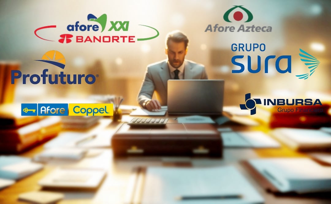 ¿Cuánto cobrarán las Afores en 2025? Compara las comisiones de cada administradora. (Foto: Creada con IA)