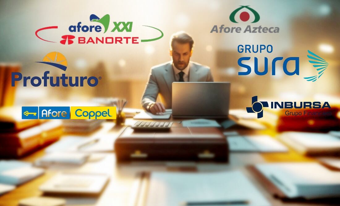 ¿Cuánto cobrarán las Afores en 2025? Compara las comisiones de cada administradora. (Foto: Creada con IA)