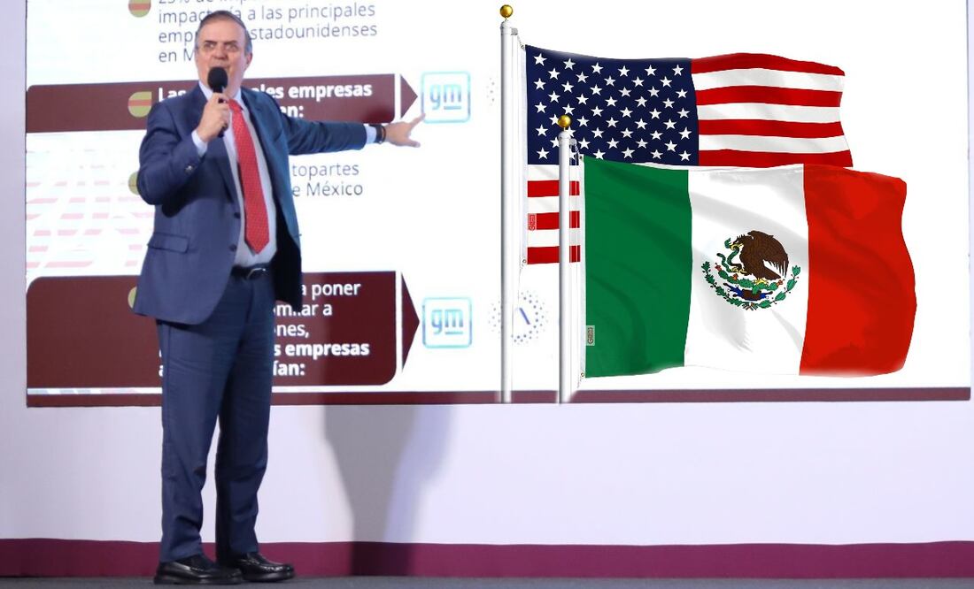 Marcelo Ebrad responde a las amenazas de Trump sobre los aranceles a las importaciones mexicanas. (Foto: Cuartoscuro)