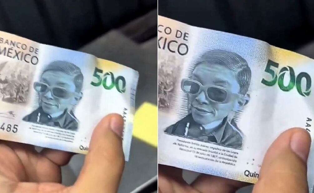 Recibe billete falso con la imagen de 'La Venenito'. (Foto: Redes sociales)