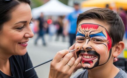 Pintacaritas profesional: Cómo ganar $1,500 a $8,000 diarios en vacaciones y fiestas infantiles