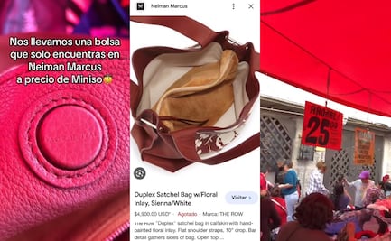 Tiktoker revela tianguis en Edomex donde venden bolsas y tenis de marca a menos de 200 pesos
