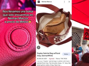 Tiktoker revela tianguis en Edomex donde venden bolsas y tenis de marca a menos de 200 pesos