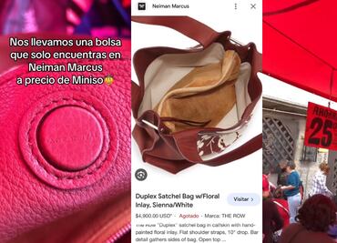 Tiktoker revela tianguis en Edomex donde venden bolsas y tenis de marca a menos de 200 pesos