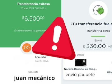 Alerta BBVA, Banorte y Banco Azteca: ¿Cómo saber si una transferencia bancaria es falsa?