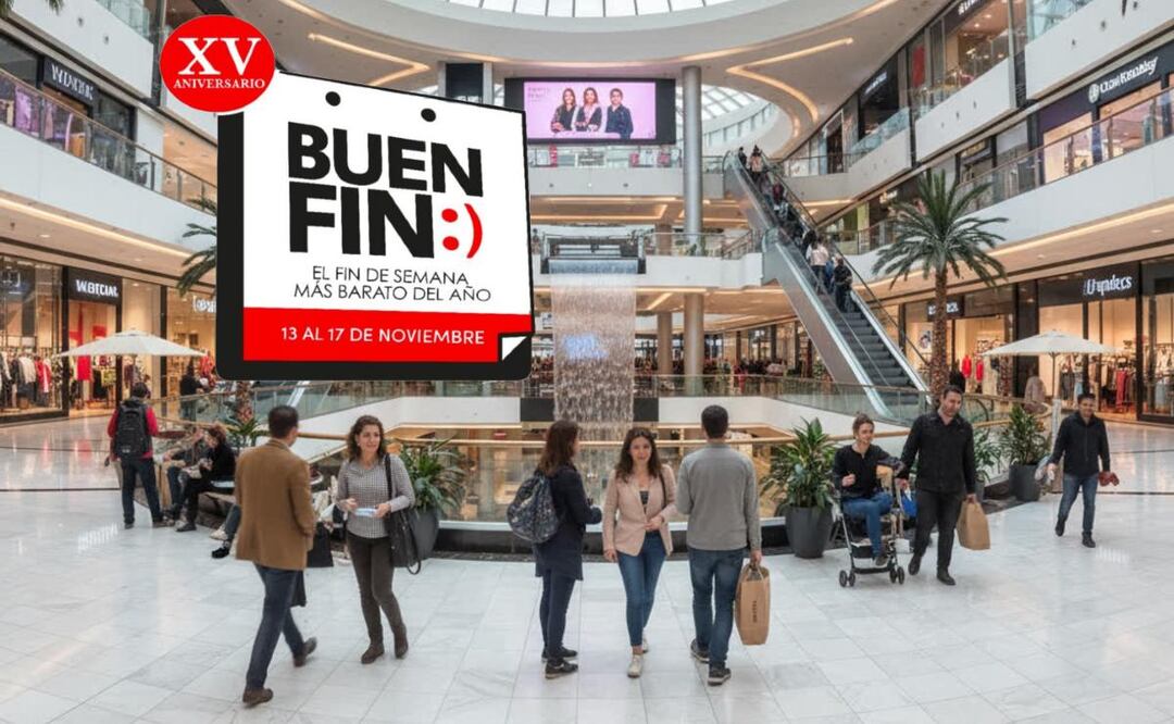 Buen Fin 2025 cambia de fecha: iniciará el 13 de noviembre y se unirá al megapuente nacional. (Foto: Creada con IA)