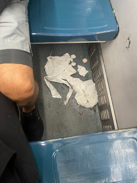 Durante toda las semana, usuarios han reportado falta de limpieza en varios vagones de las diversas Líneas del Metro. (Foto: Redes sociales)