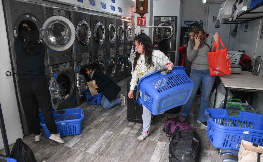 Lavanderías GRATIS en CDMX. (Foto: Cuartoscuro)