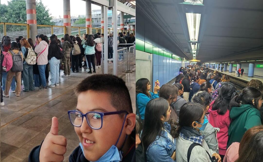 Conoce el tiempo de retraso que hay en estas líneas del Metro. (Foto: Redes sociales)