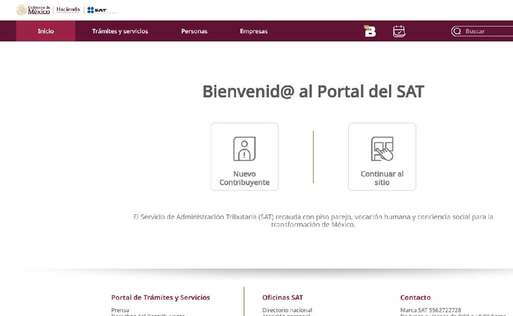 ¿Cómo le hago para realizar mi Declaración Anual al SAT en 2025? (Foto: Sitio web del SAT)