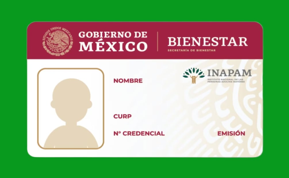 Credencial INAPAM 2025. (Foto: DeDinero)