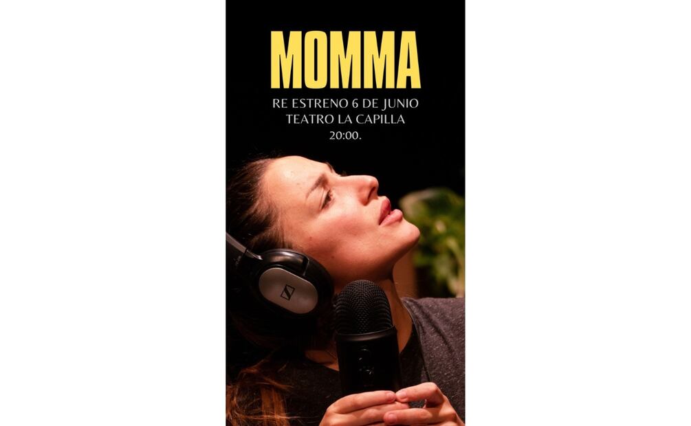 Pieza performátiva sonora: “MOMMA”. (Foto: Captura de pantalla)