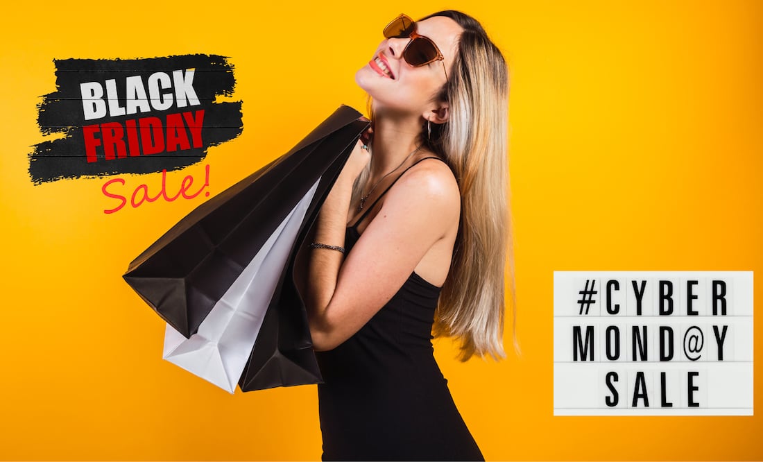 El Black Friday y el Cyber Monday 2025 llegan con grandes descuentos (Foto: Canva)
