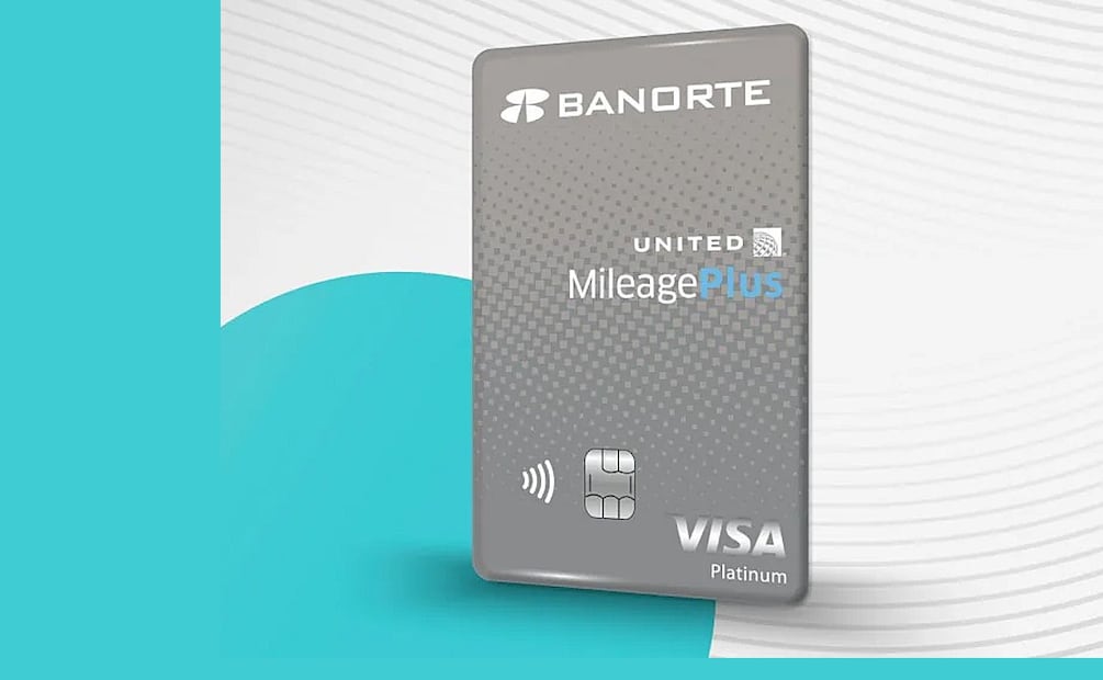 Tarjeta Banorte MileagePlus. (Foto: Captura de pantalla)