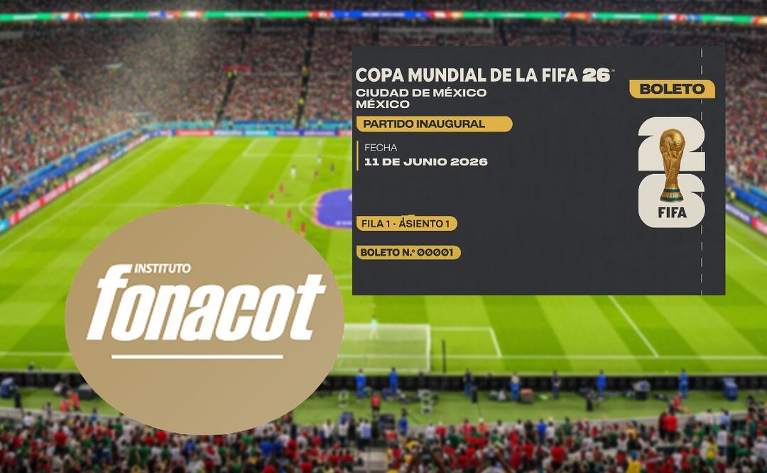 Así puedes pagar tus entradas del Mundial 2026 con crédito Fonacot. (Foto: Creada con IA)