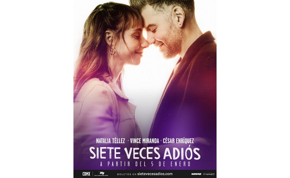 Presentación de la obra “Siete Veces Adiós”. (Foto: Captura de pantalla)