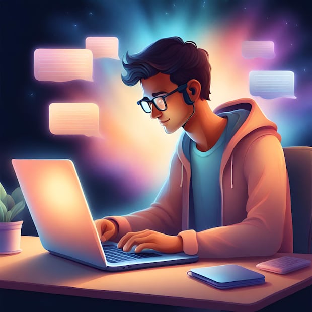Puedes acceder a los cursos gratuitos de Harvard desde la comodidad de tu laptop. (Foto: Generada con Inteligencia Artificial)