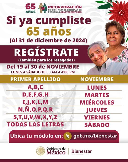 Registro Pensión del Bienestar. (Foto: Redes sociales)