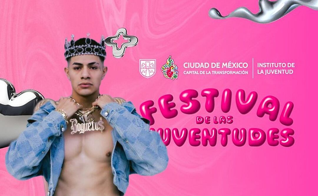 Flow Capital 2025: concierto gratis en CDMX con Bogueto y más. (Foto: Captura de pantalla)