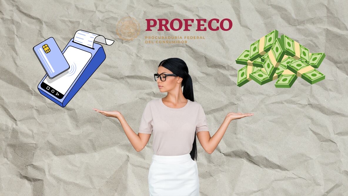 Profeco dice que cobrar comisión por pagar con tarjeta es ilegal (Foto: Canva)