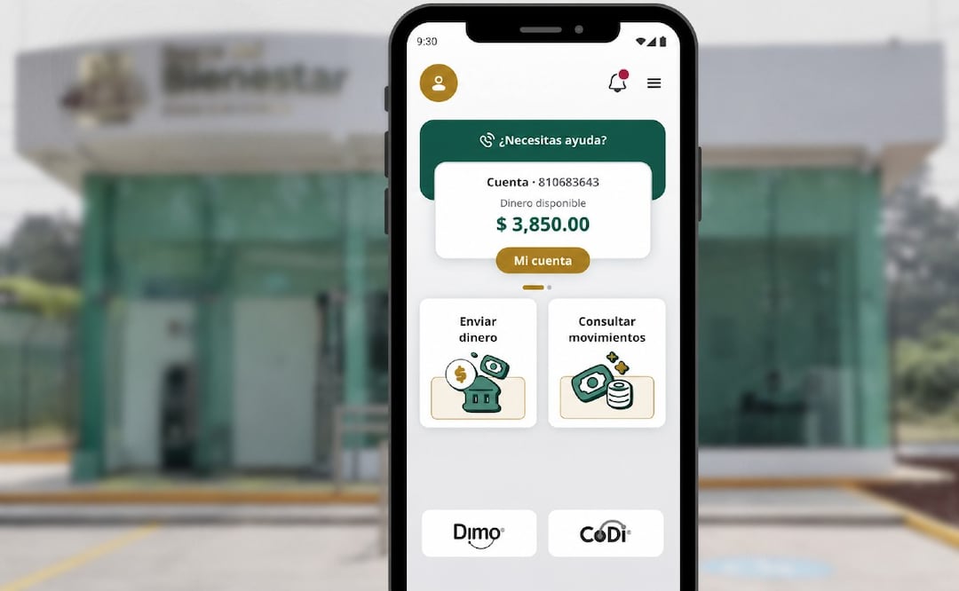 Beneficiarios del Bienestar descubren nueva función para enviar dinero desde su celular. (Foto: Captura de pantalla / creada con IA)