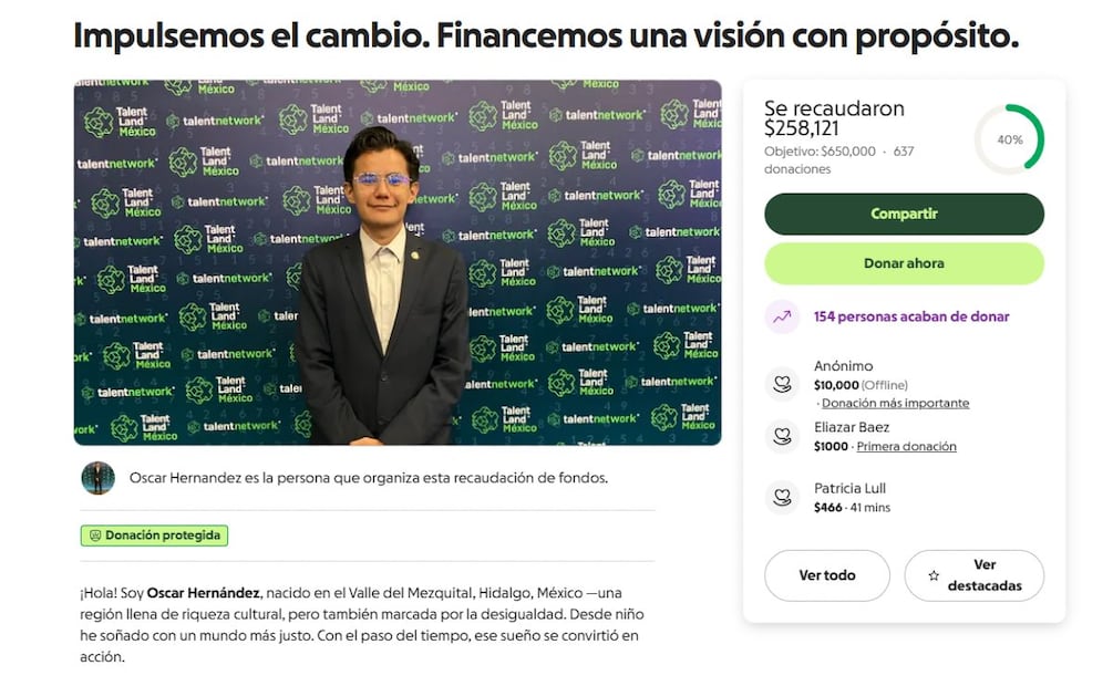 Mexicano brillante pide ayuda en TikTok para pagar su maestría en Inglaterra. (Foto: Captura de pantalla)