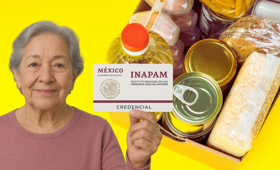 ¿Dónde puedo solicitar la despensa del INAPAM? (Foto: DeDinero)