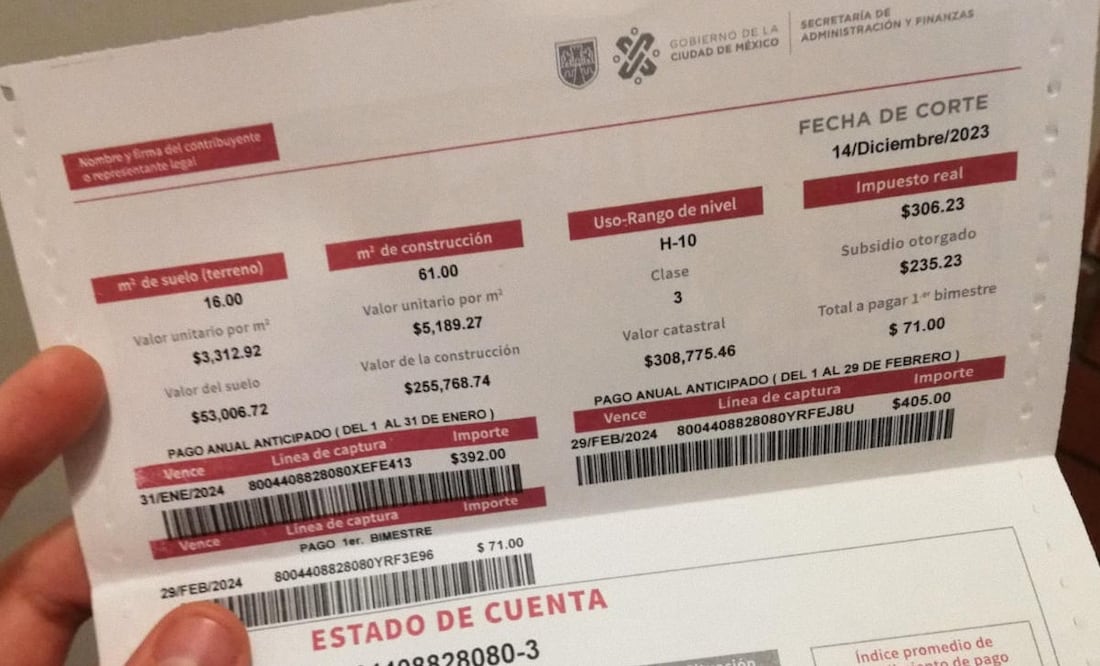 Te decimos qué línea de captura utilizar para obtener un descuento del 8 por ciento. (Foto: DeDinero)