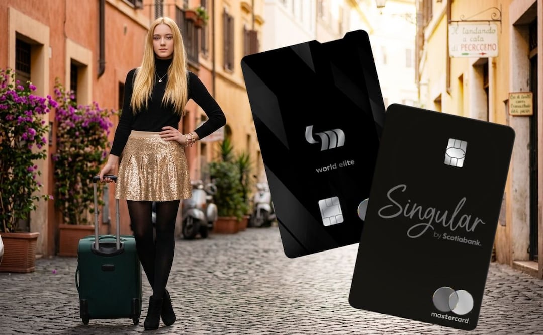 Mifel vs. Scotiabank: ¿qué tarjeta World Elite conviene más por sus costos y beneficios al viajar? (Foto: Creada con IA / captura de pantalla)
