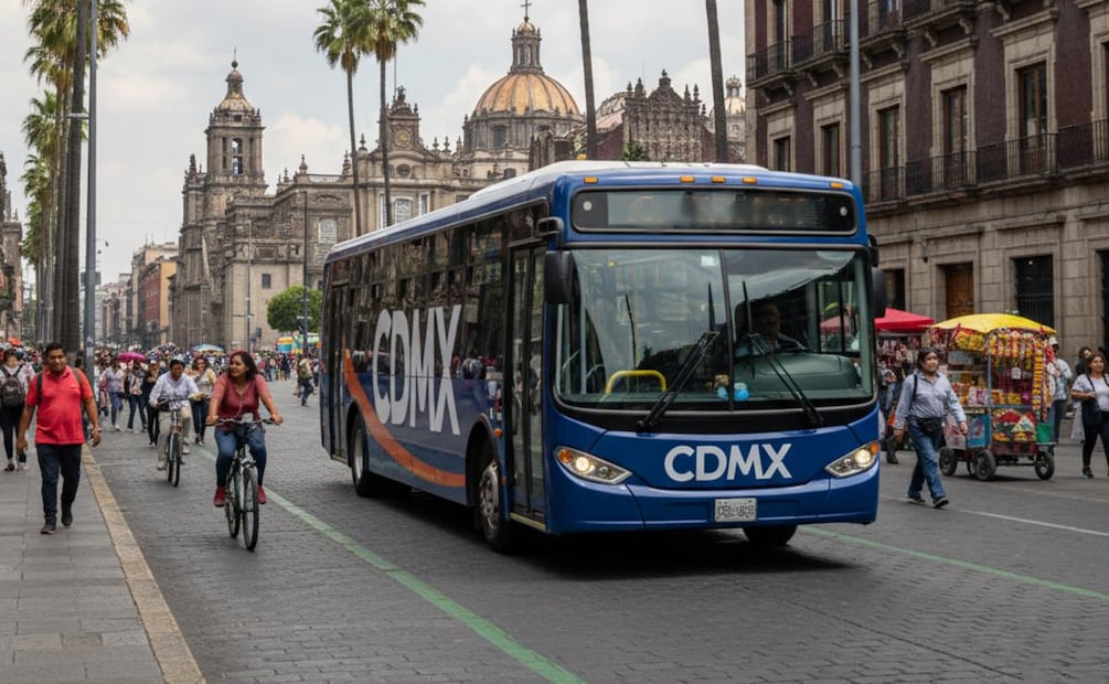 Centrobús CDMX: Conoce ruta y costo del nuevo transporte para el Mundial 2026. (Foto: Creada con IA)