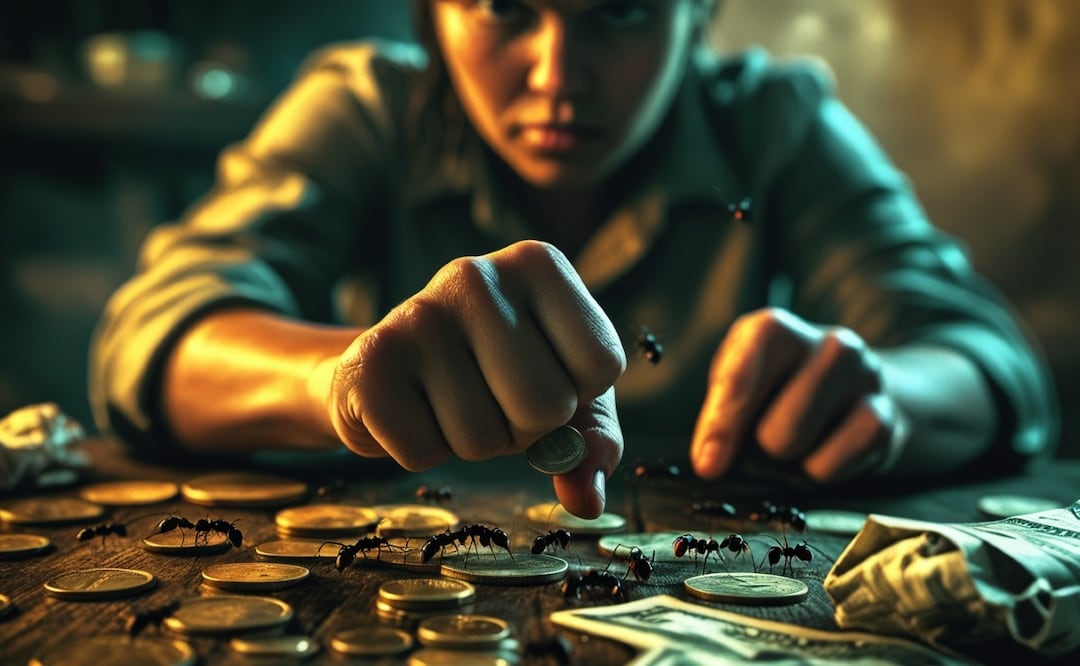 Gastos hormiga: cómo identificarlos y ahorrar miles de pesos con estos sencillos cambios. (Foto: Creada con IA)