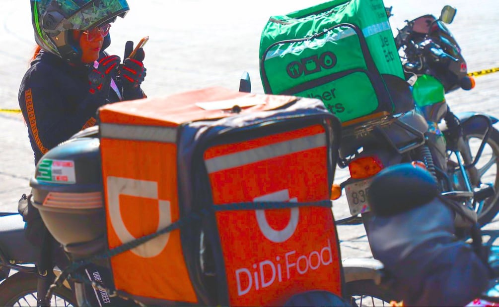 ¿Qué cambia para repartidores de Uber, DiDi y Rappi en México? (Foto: Cuartoscuro)