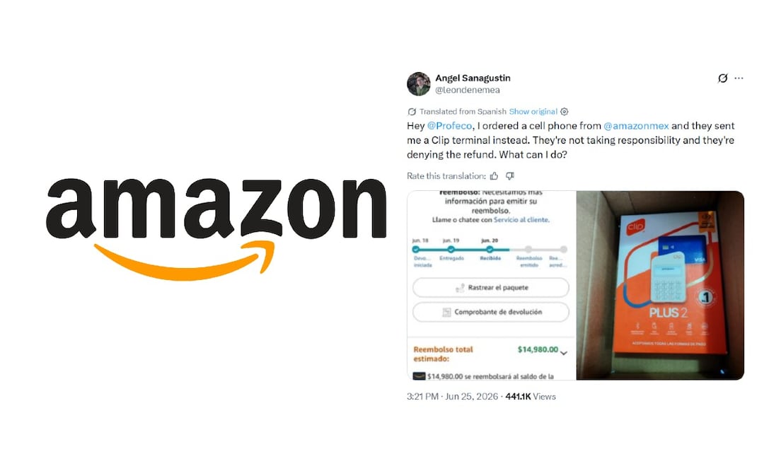 Amazon niega reembolso por estafa de celular y Profeco activa Concilianet: así recuperas tu dinero. (Foto: Captura de pantalla)