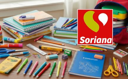 Regreso a clases 2025: Lista y precios de útiles escolares en Soriana para que ahorres dinero