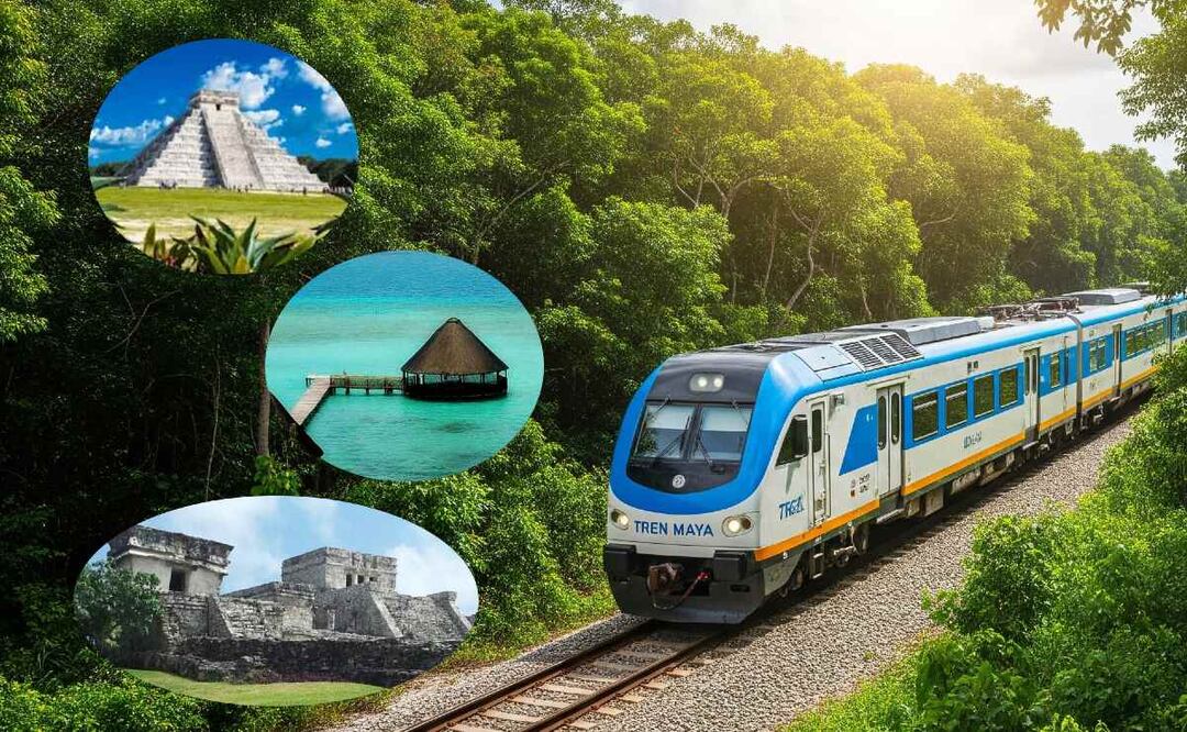 Vacaciones 2025: descubre los 10 tours del Tren Maya. (Foto: DeDinero)