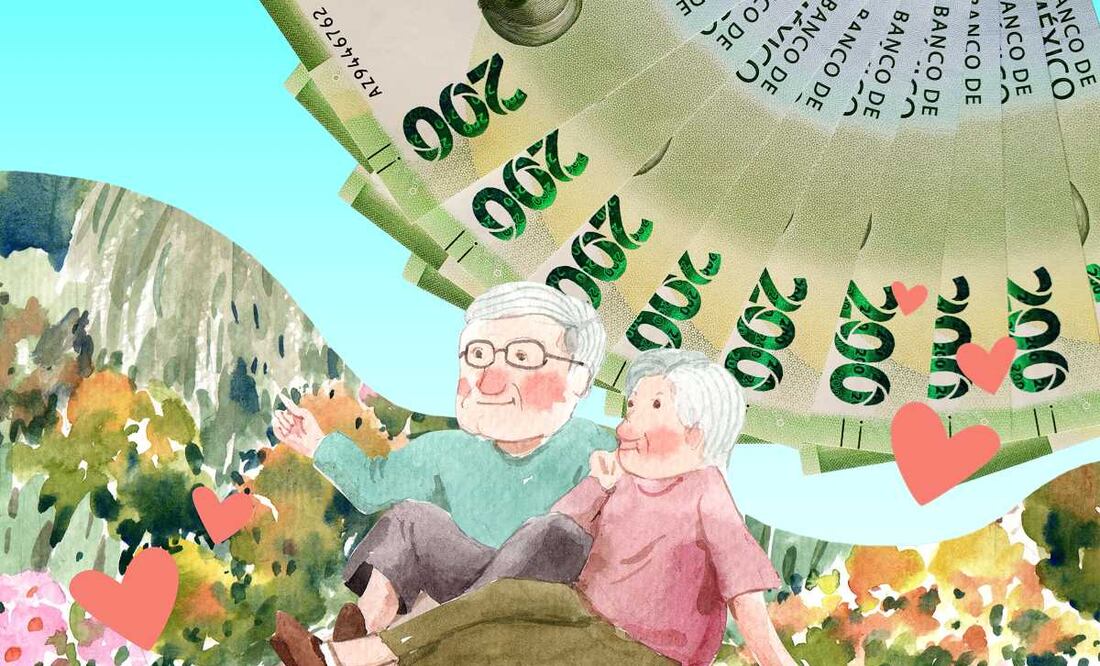 ¿Cuánto sube la Pensión del Bienestar en 2025? (Foto: DeDinero)