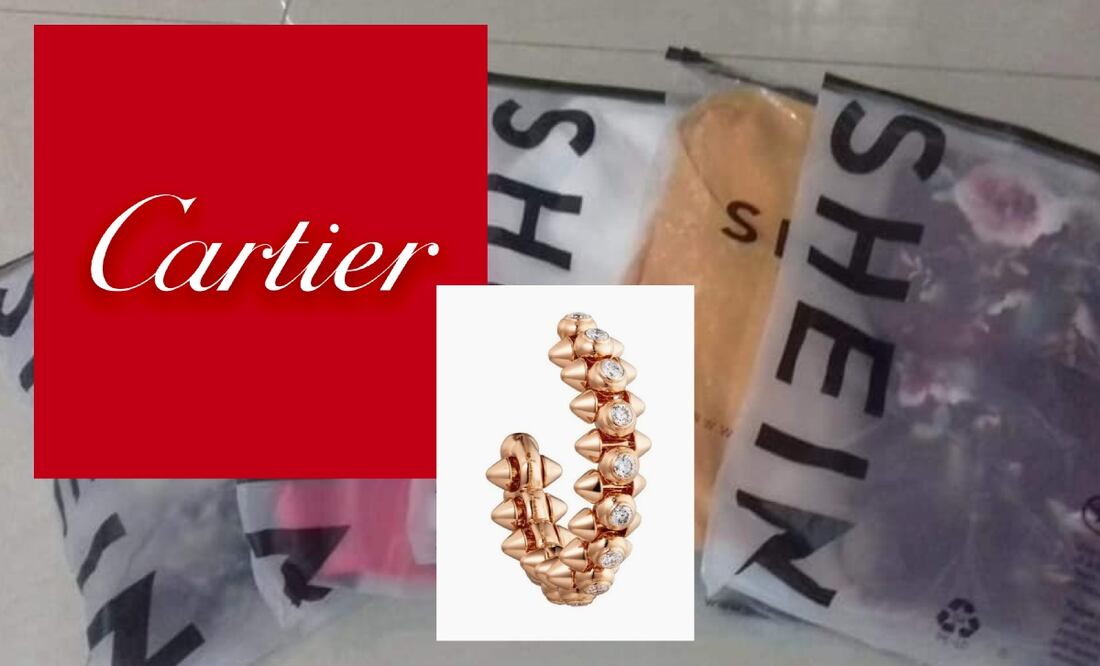 Los aretes más baratos de Cartier, así terminó la historia. (Foto: Redes sociales)