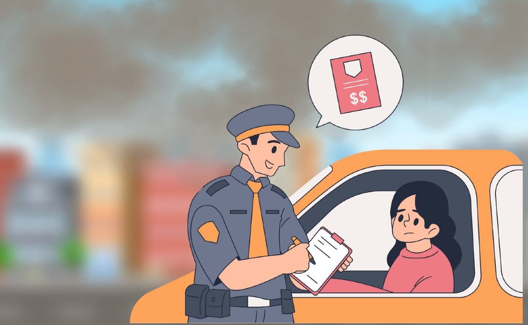 Conoce el costo de la multa por no respetar el Hoy no Circula. (Foto: DeDinero)