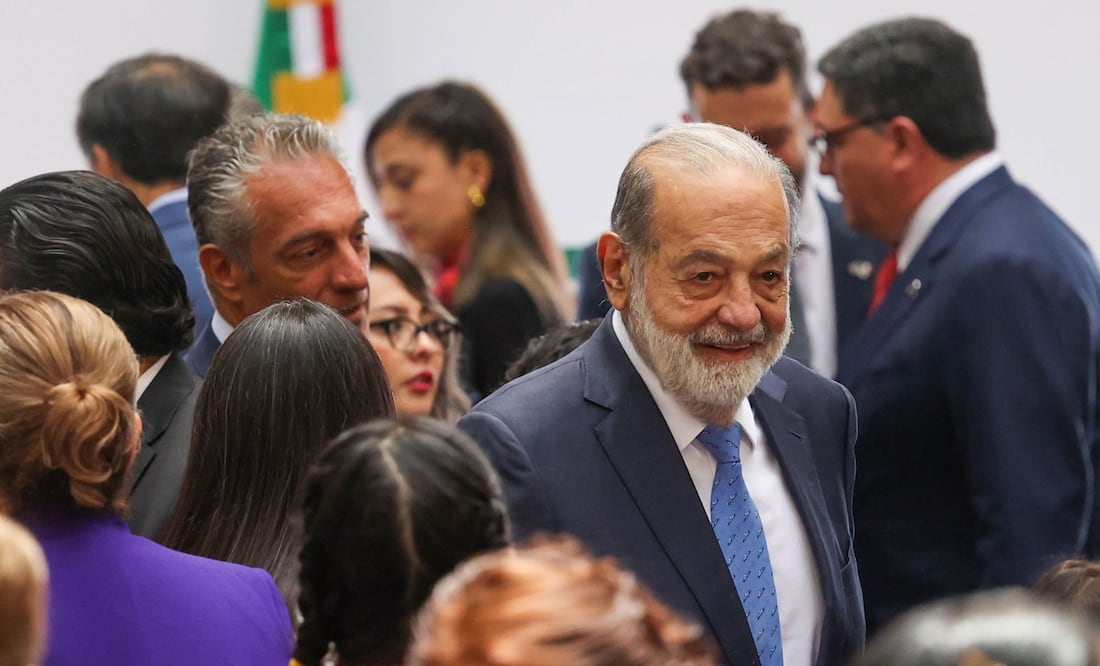 Carlos Slim Helú plantea semana laboral de tres días para “duplicar” el empleo en México (Foto: Cuartoscuro)
