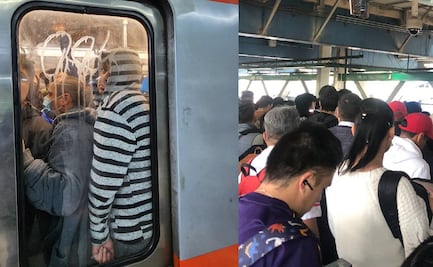 Sobrecupo en vagones y en andenes: Así amanece el Metro de la CDMX hoy 29 de febrero