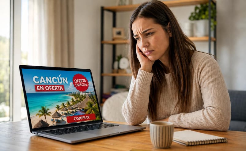 Cancún lidera las quejas por "montaviajes": así clonan a Best Day, Aeroméxico y más para robarte 